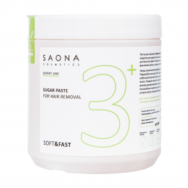 Saona Cosmetics Паста для шугаринга 3+ Мягкая без разогрева