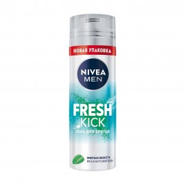 Nivea Men Пена для бритья Fresh Kick 200мл