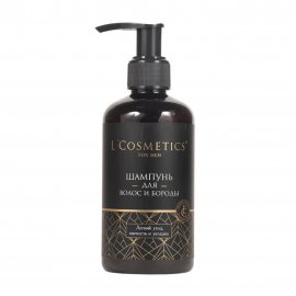 L'Cosmetics Men Шампунь для волос и бороды 200мл