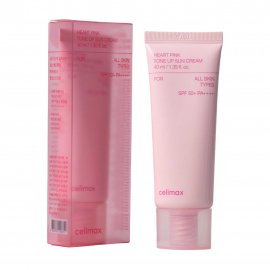 Celimax Heart Pink Крем выравнивающий солнцезащитный для сияния кожи SPF50+ 40мл