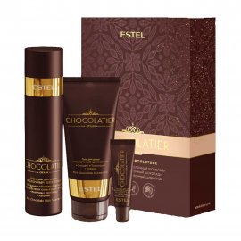 Estel Otium Chocolatier Набор Тающее удовольствие Шампунь 250мл+Гель для душа 200мл+Бальзам для губ