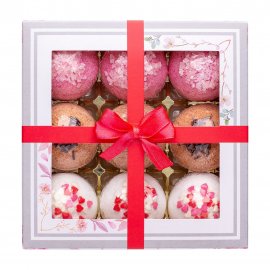 Laboratory Katrin Набор бурлящих шаров для ванн Candy bath bar La boite des bonbons 9*40u