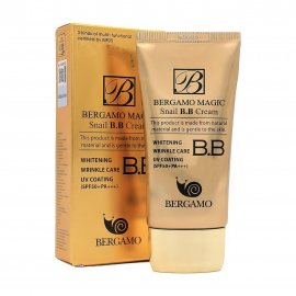 Bergamo Magic Snail BB-крем увлажняющий с муцином улитки SPF50+ 50мл