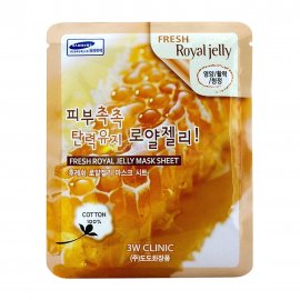 3W Clinic Fresh Маска тканевая для лица Royal Jelly 23мл