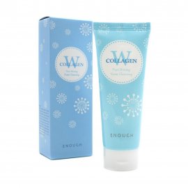 Enough W Collagen Пенка очищающая для лица с морским коллагеном 100мл