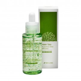 3W Clinic Natural Time Sleep Сыворотка ночная ампульная с Зеленым чаем 60мл