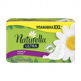 Naturella Прокладки гигиенические Ultra Camomile Maxi Quatro 32шт