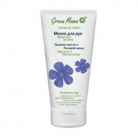 Green Mama Формула Тайги Маска для рук Льняное масло и Полевой хвощ 100мл