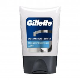 Gillette Men Sensitive Skin Бальзам после бритья Питающий и тонизирующий 75мл