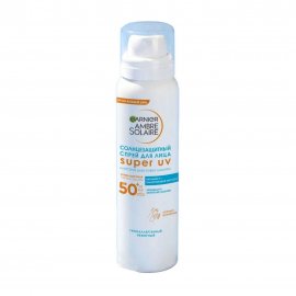 Garnier Ambre Solaire Спрей солнцезащитный для лица с гиалуроновой кислотой SPF50+ 75мл