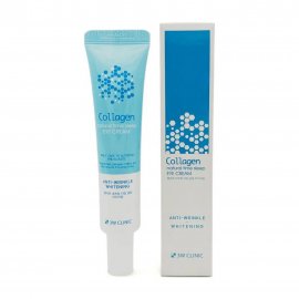 3W Clinic Collagen Natural Time Sleep Крем ночной для кожи вокруг глаз с коллагеном 40мл