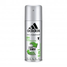 Adidas Cool&Dry Max 6 In 1 Дезодорант-спрей 150мл