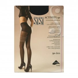 Sisi Колготки Activity 50 den 3-M Черный