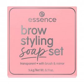 Essence Набор для укладки бровей Brow Styling Soap Set Мыло+Щеточка