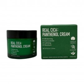 For The Skin Real Cica Био-крем для лица с пантенолом и центеллой 60мл