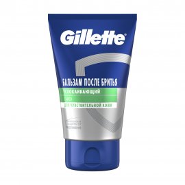 Gillette Men Бальзам после бритья Успокаивающий с алоэ для чувствительной кожи 100мл