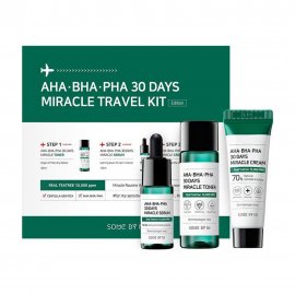 Some By Mi 30 Days Miracle Travel Набор мини средств для проблемной кожи с кислотами