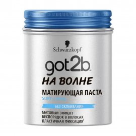 Schwarzkopf Got2b Матирующая паста 100мл