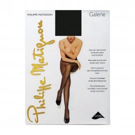 Philippe Matignon Колготки Galerie 40 den 5-XL Черный